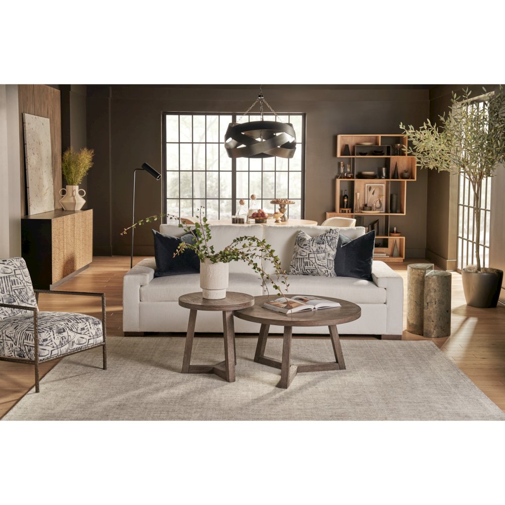 Muse Bunching Table Small In Washed Charcoal Color