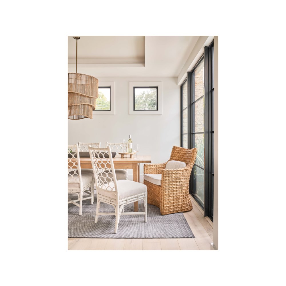 Montego Arm Chair In Natural Color