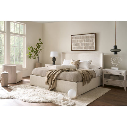 Avaline Nightstand in White Oak Color
