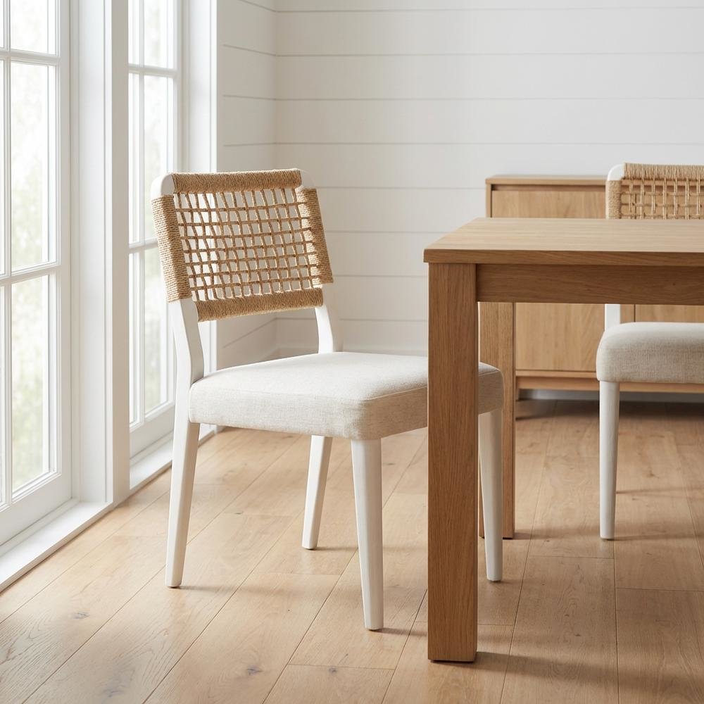 Set of 2 Shoreline Dining Chairs with Oasis Style and Comfortable Design