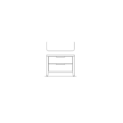 Walker Nightstand In Organic Natural Oak Color