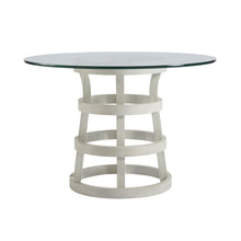 Round Glass Table 44" In Sandbar Color