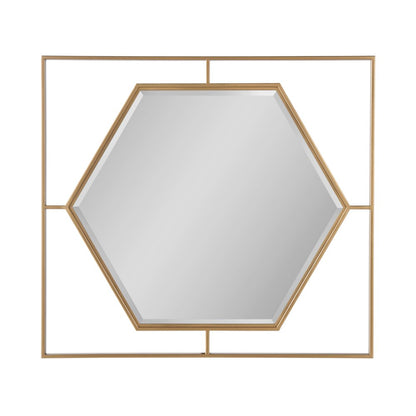 Love Joy Bliss Mirror In Soft Gold Metal Color