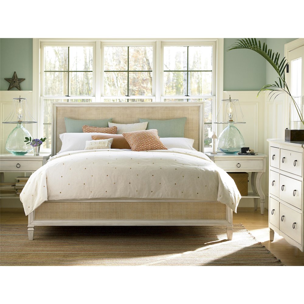 Complete Woven Accent Bed King 6/6 In Cotton Color