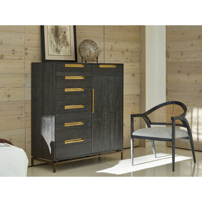 Dexter Accent Chair In Onyx Color
