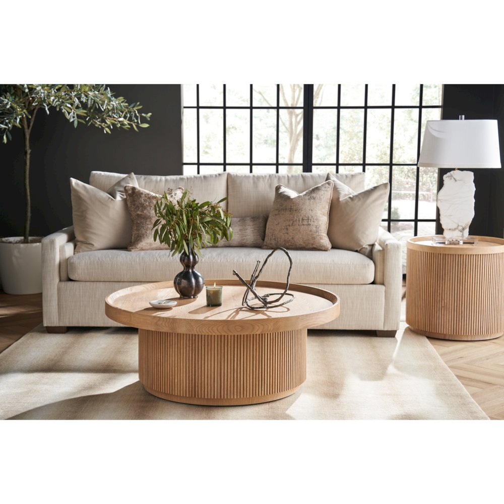 Lumi Side Table In Natural Oak  Color