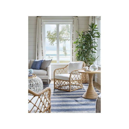 Miramar Accent Chair In Natural Rattan Color