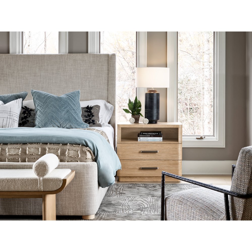 Nomad Nightstand In Tech Oak Color