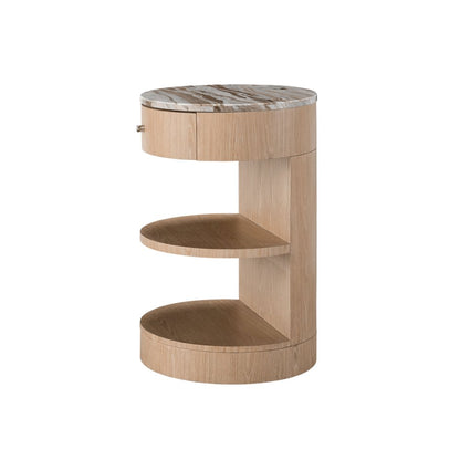 Breeze Nightstand In Tech Oak Color