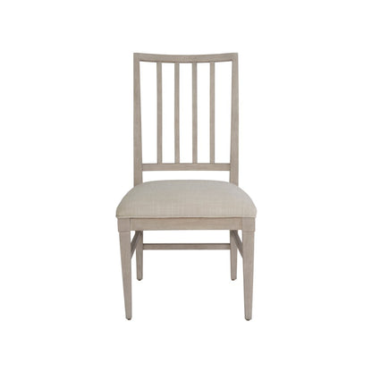 Splat Back Side Chair Pair In Rolling Fog Color