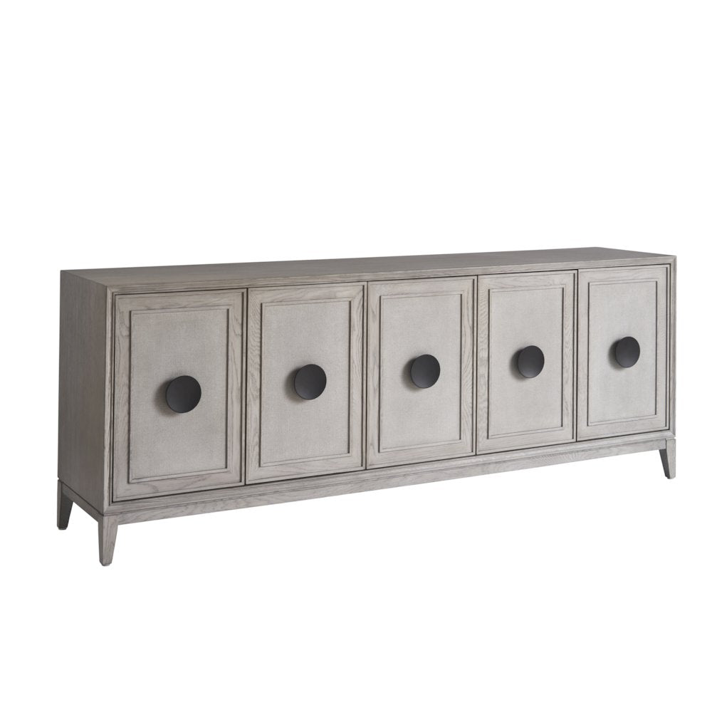 Entertainment Credenza In Rolling Fog Color