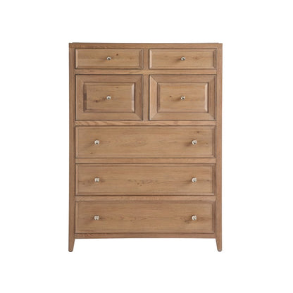 Beige Chest of Drawers with Doors and Drawers for Bedroom Furniture