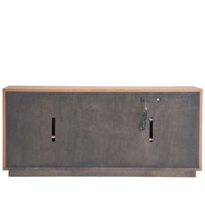 Camden Credenza In White Sand/Sand Dune Color
