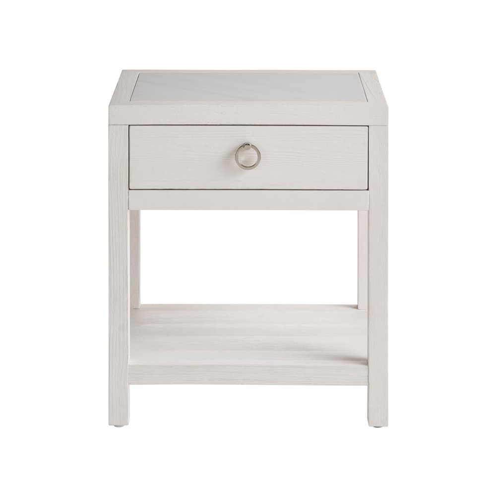 Turo Nightstand In White Sand Color