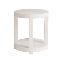 Hermosa End Table In White Sand Color