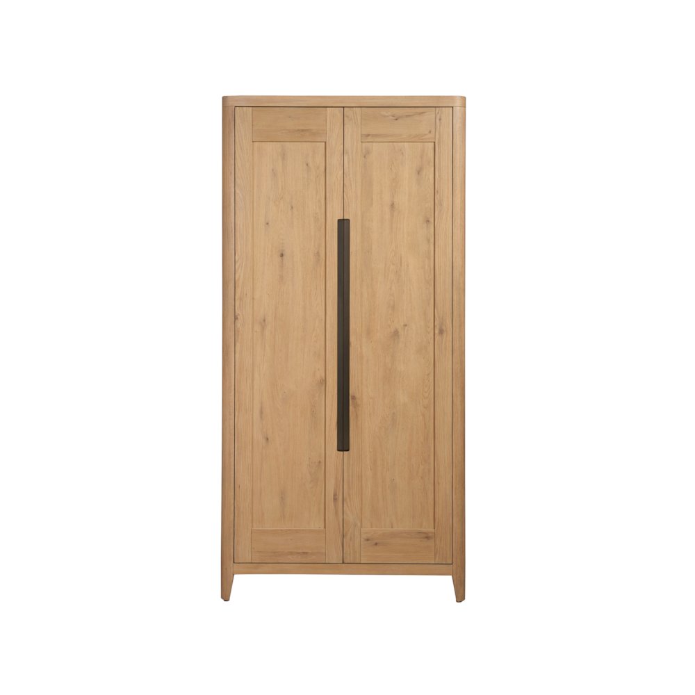 Walker Wardrobe In Organic Natural Oak Color
