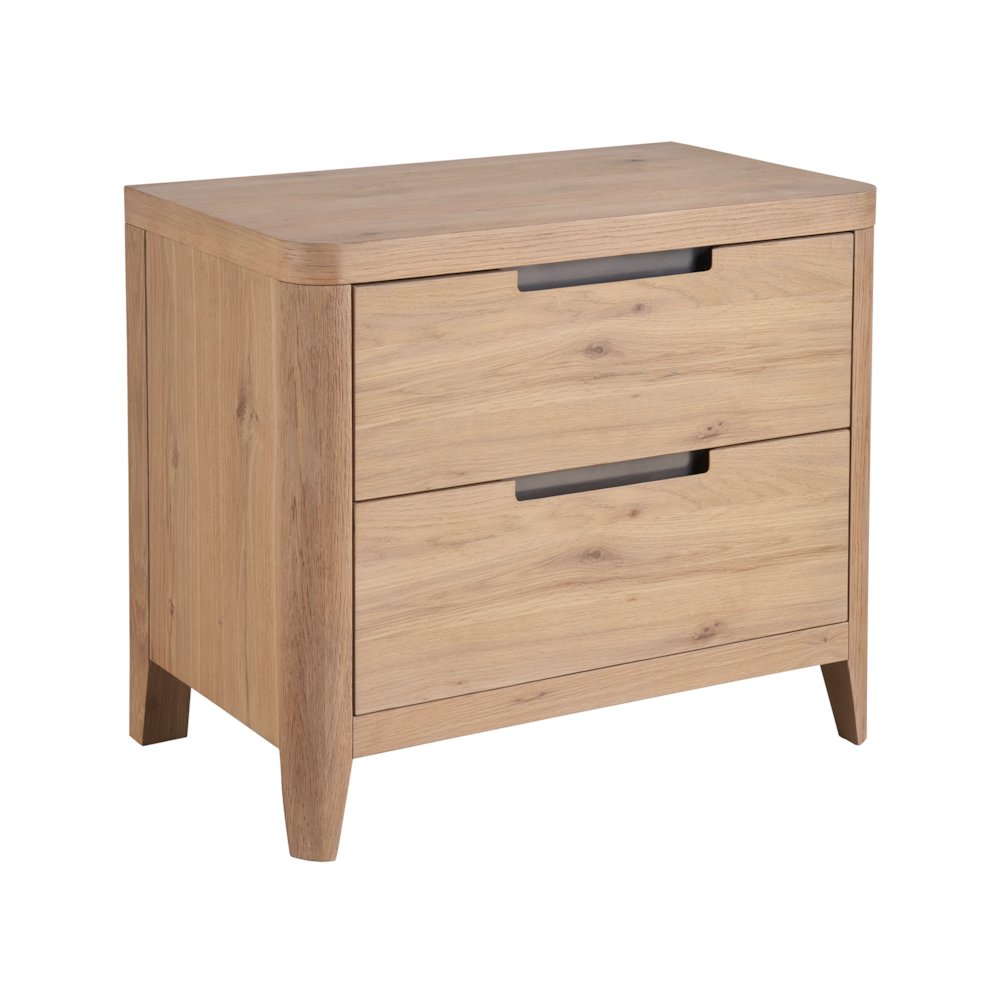 Walker Nightstand In Organic Natural Oak Color