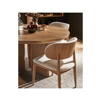 Juno Side Chair In Natural Oak  Color