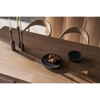 Echo Dining Arm Chair In Natural Oak  Color