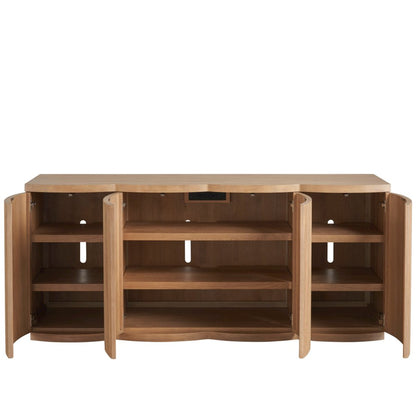 Lumi Credenza In Natural Oak  Color