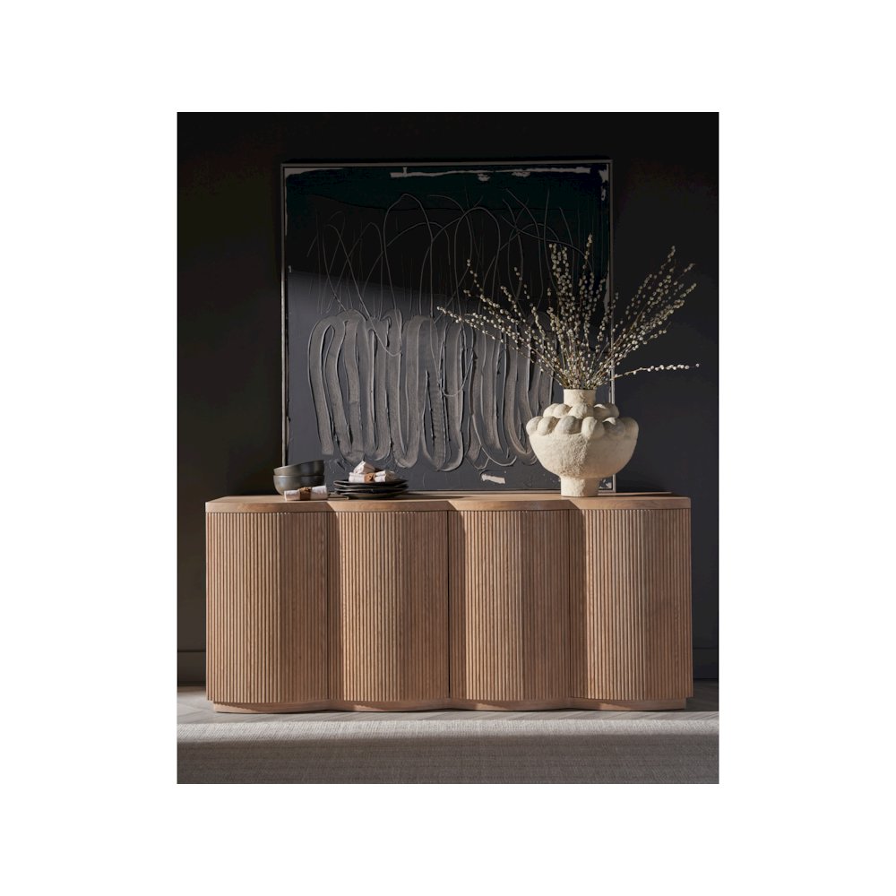 Lumi Credenza In Natural Oak  Color