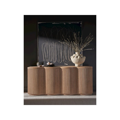 Lumi Credenza In Natural Oak  Color
