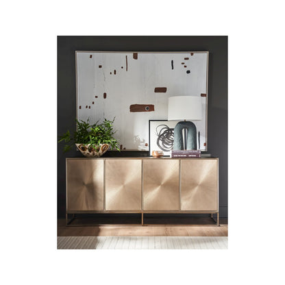 Fusion Credenza In Aged Brass Color