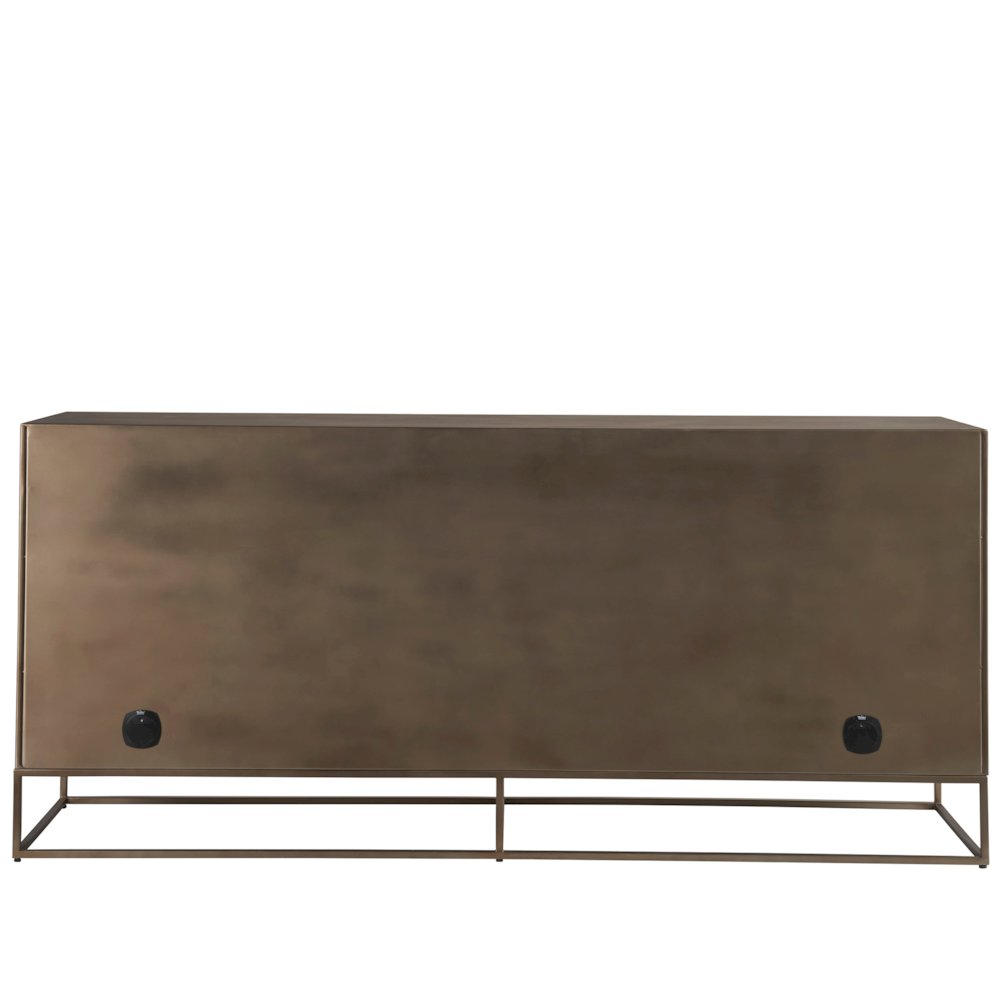 Fusion Credenza In Aged Brass Color