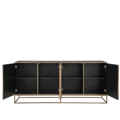 Fusion Credenza In Aged Brass Color