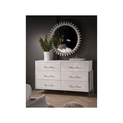 Solstice Mirror In White Color