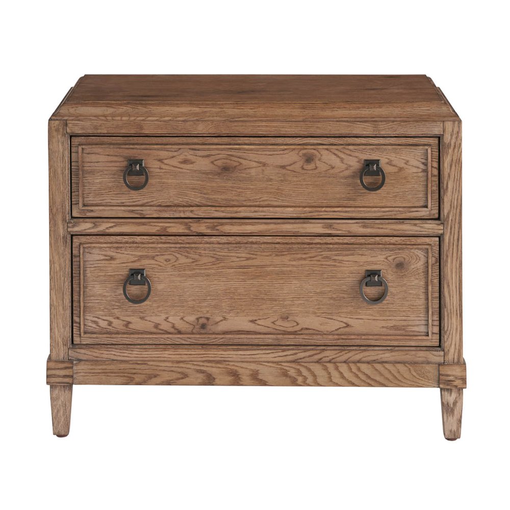 Sienna Two Drawer Nightstand in Sienna Color