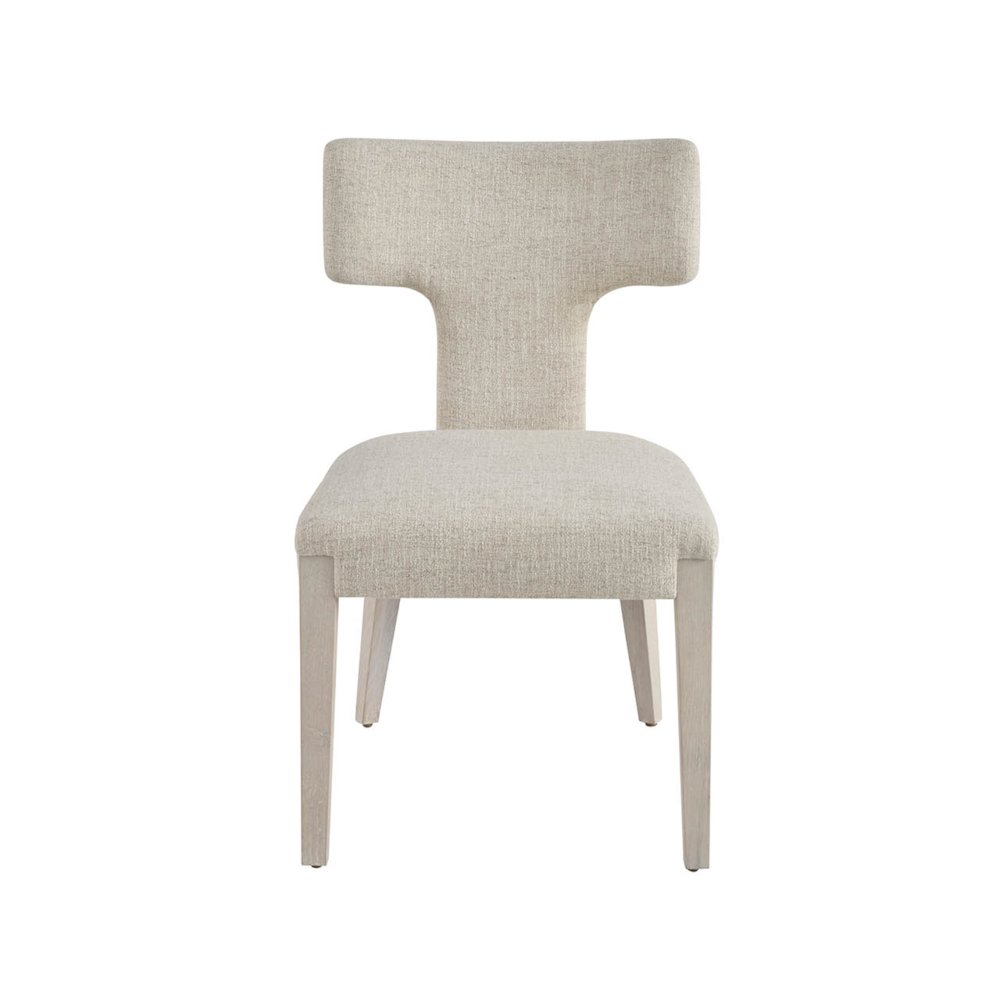 Raen Upholstered Side Chair (set of 2) in White Oak Color