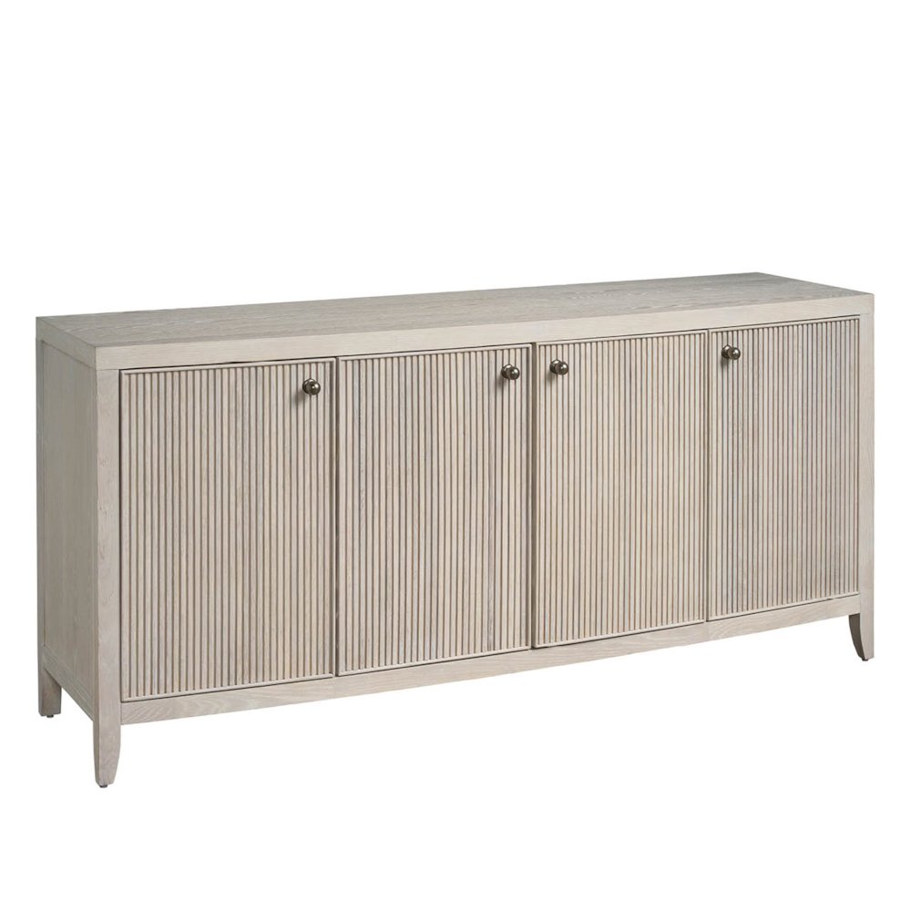 Carmen Credenza in White Oak Color