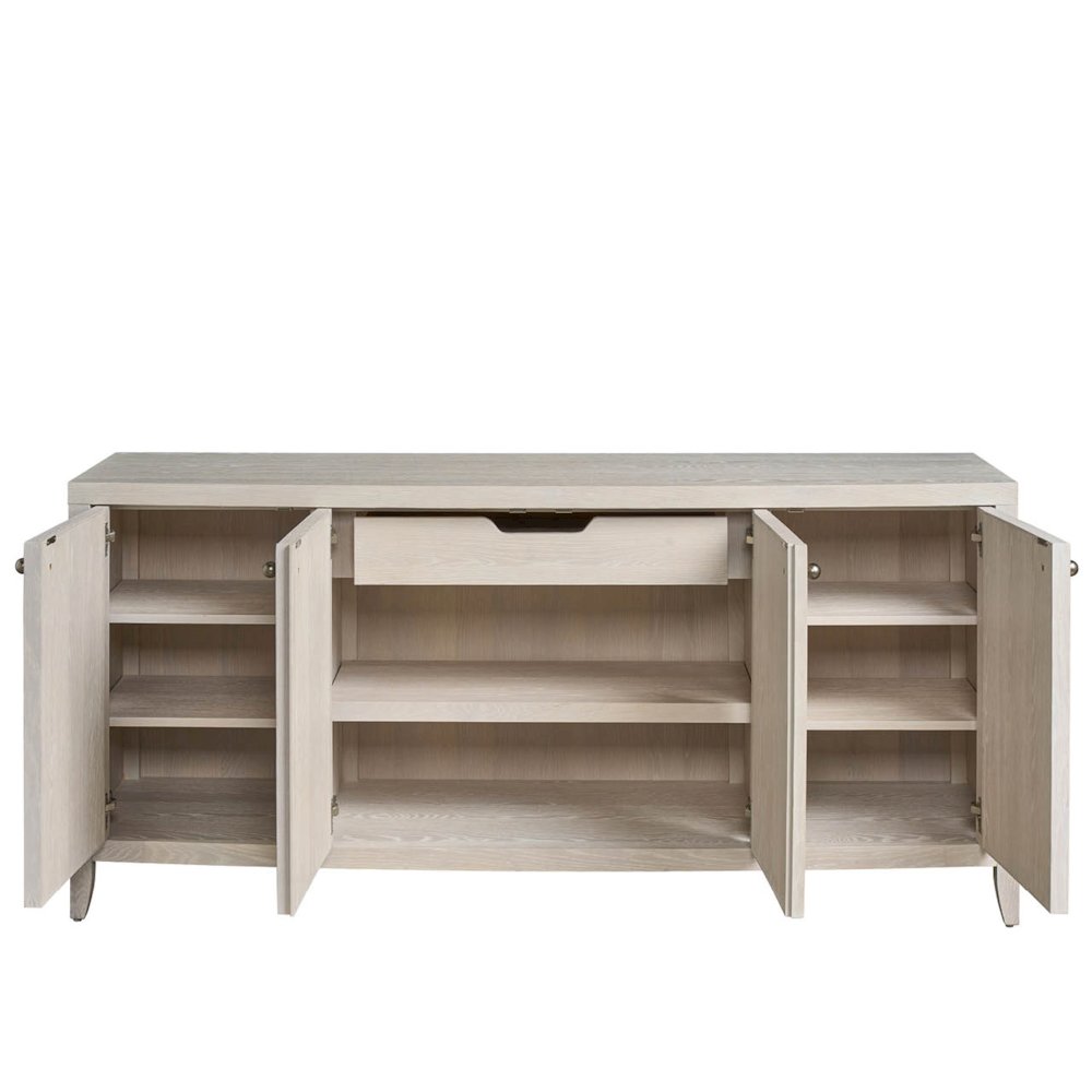 Carmen Credenza in White Oak Color