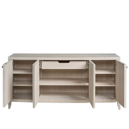 Carmen Credenza in White Oak Color