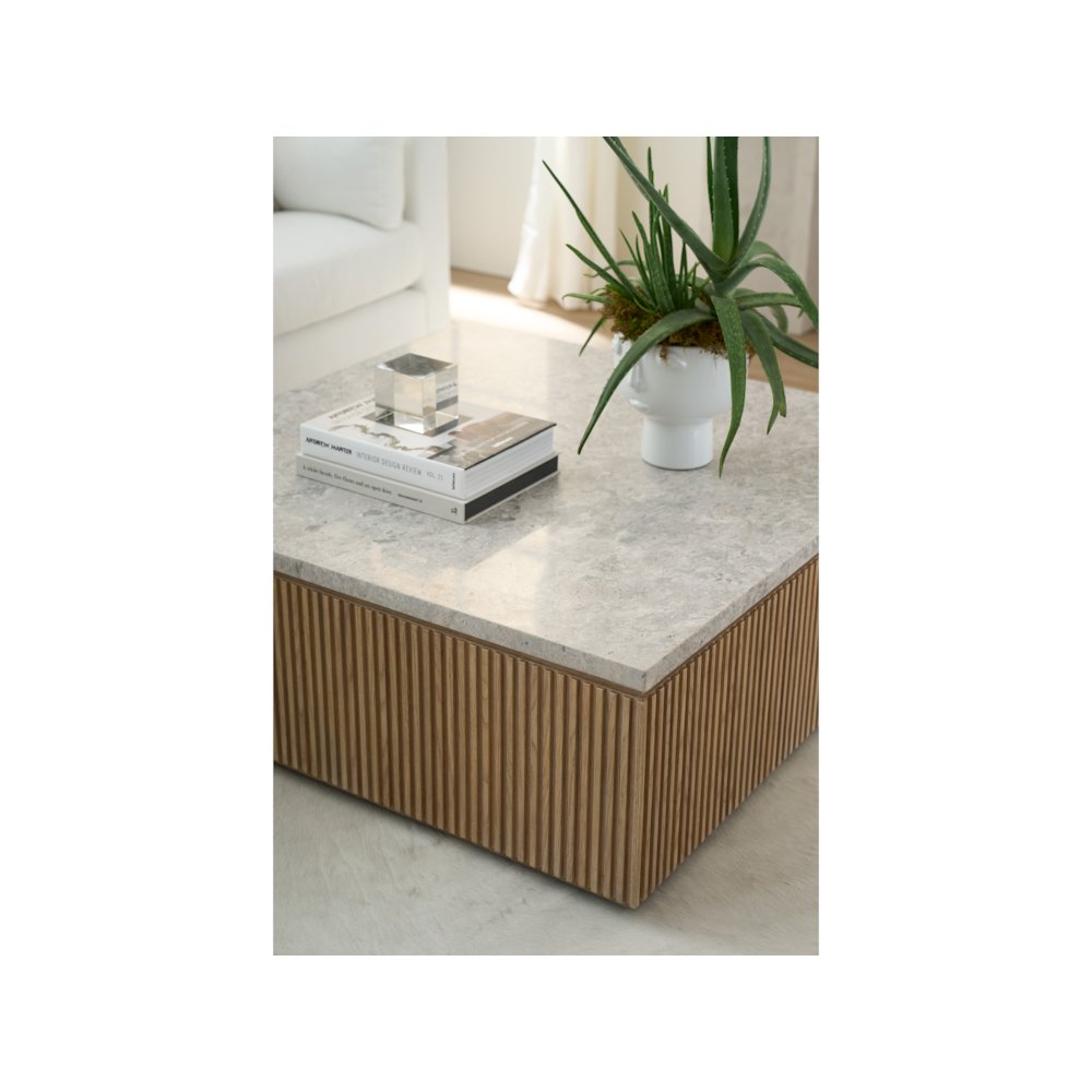 Carmen Cocktail Table in Skylark Color