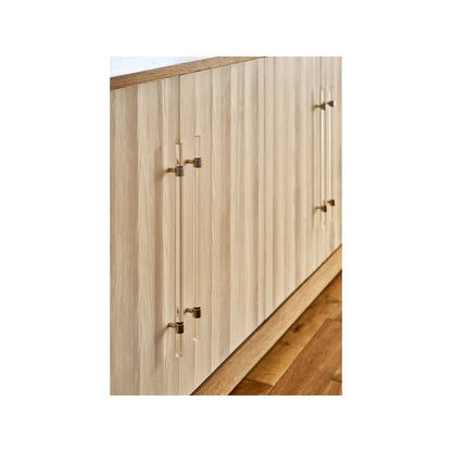 Camden Credenza In White Sand/Sand Dune Color