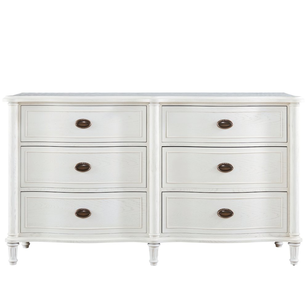 Amity Drawer Dresser In Cotton Color