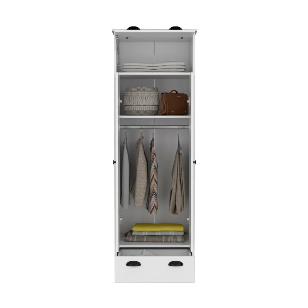 Falkland Armoire White MDF