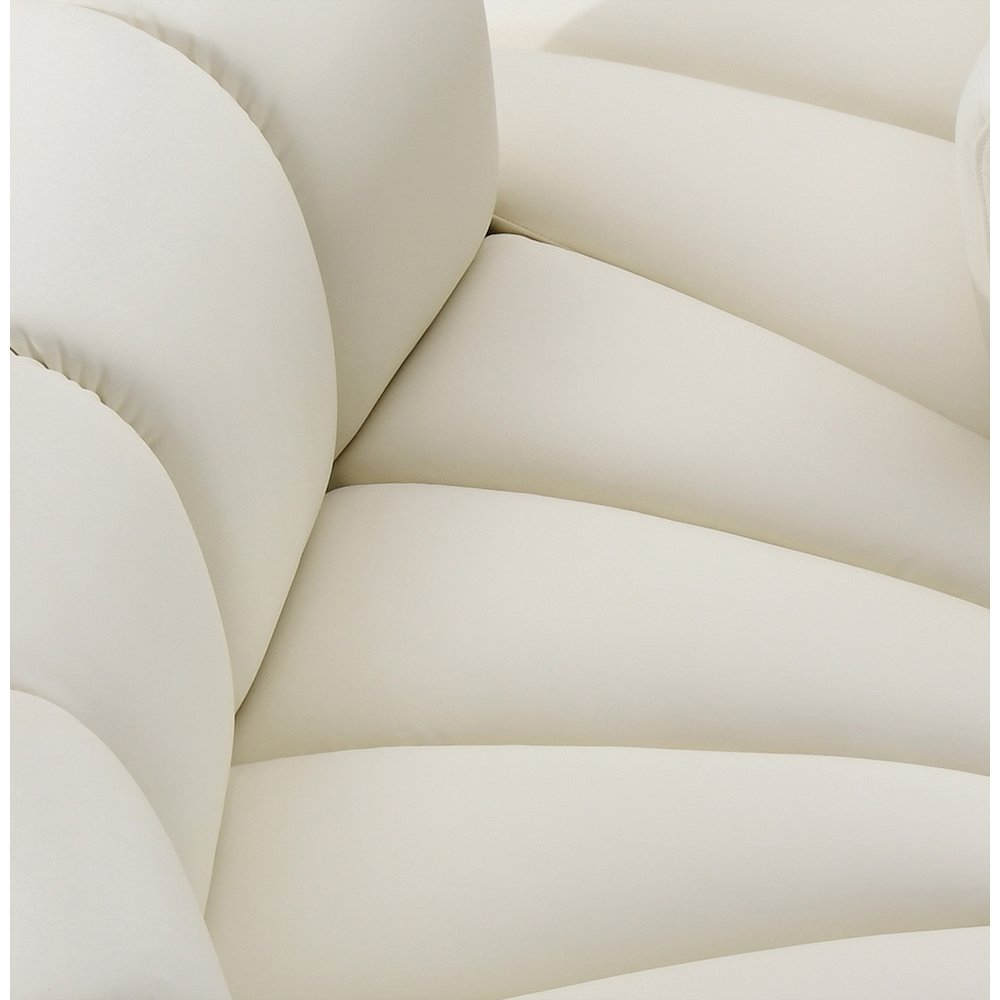 Arc Cream Vegan Leather Reverse Corner