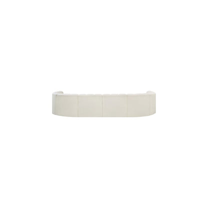 Arc Cream Vegan Leather Modular Sofa