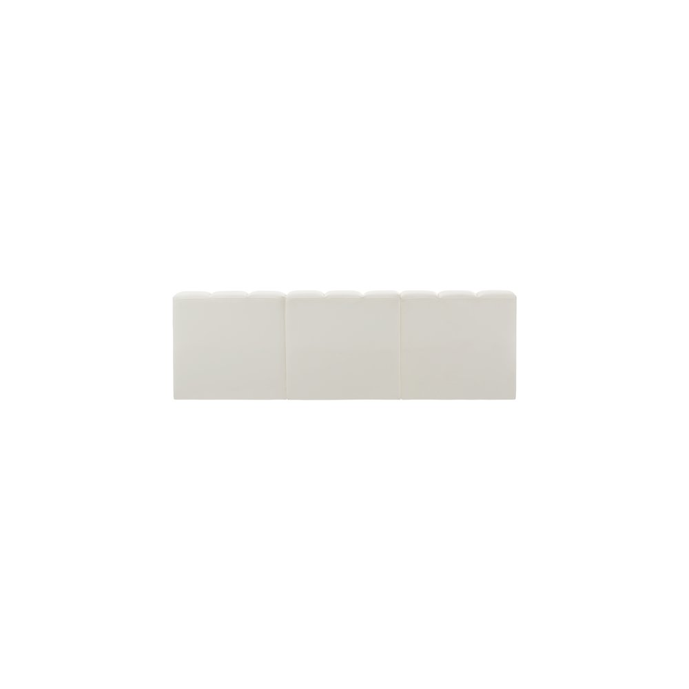 Arc Cream Vegan Leather Modular Sofa