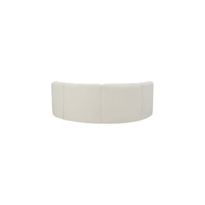 Arc Cream Vegan Leather Modular Sofa