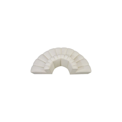 Arc Cream Vegan Leather Modular Sofa