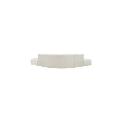Arc Cream Vegan Leather Modular Sofa