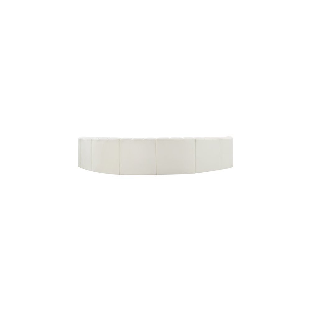 Arc Cream Vegan Leather Modular Sofa