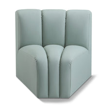 Arc Mint Green Vegan Leather Curved Corner
