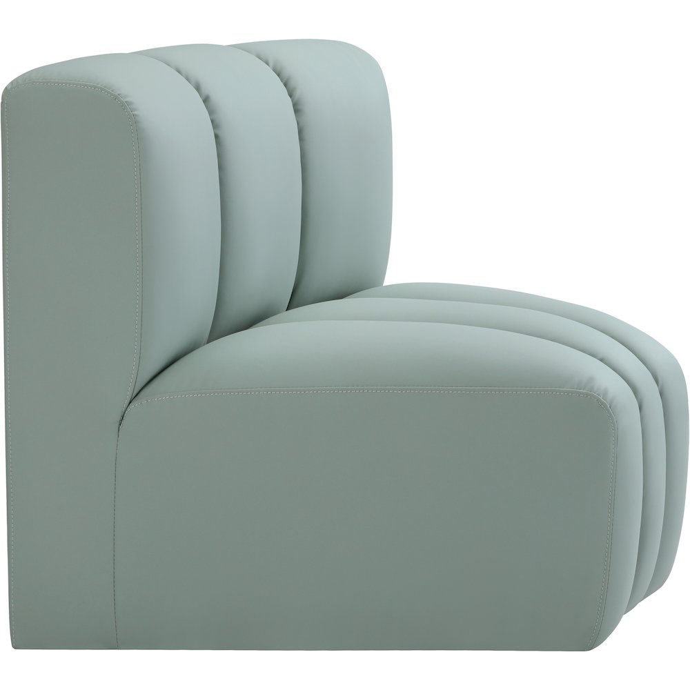 Arc Mint Green Vegan Leather Curved Corner