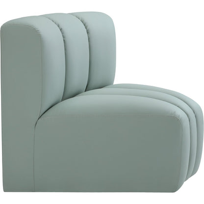 Arc Mint Green Vegan Leather Curved Corner