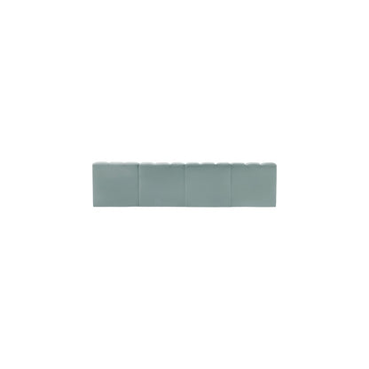 Arc Mint Green Vegan Leather Modular Sofa